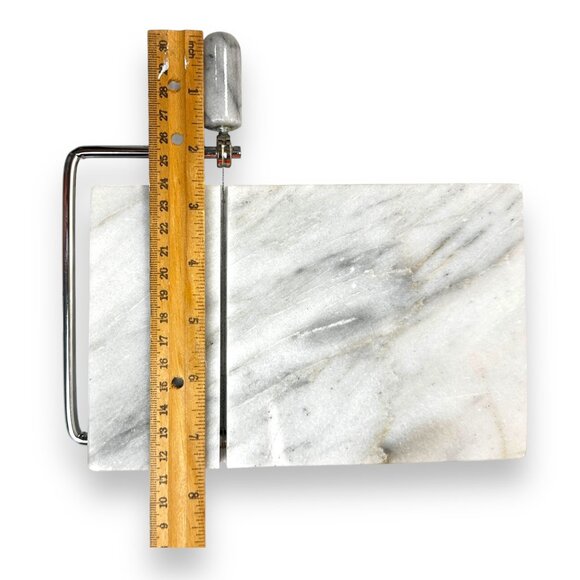 Marble Cheese Slicer with Wire & Handle Made In Taiwan EUC Vintage Hostess Gift - Picture 6 of 7